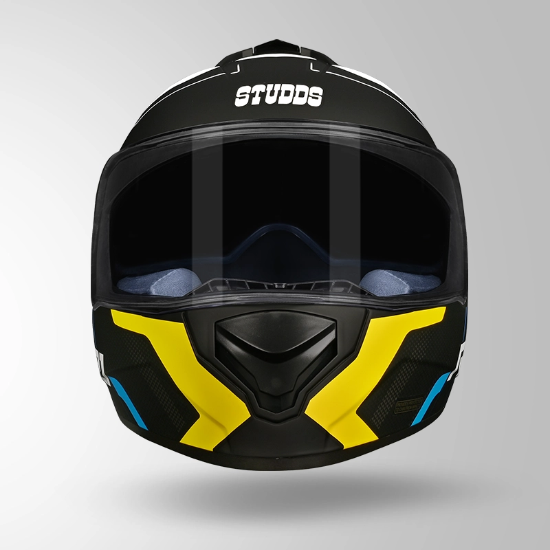DRIFTER D4 R1 DECOR MATT BLACK YELLOW & WHITE (2)