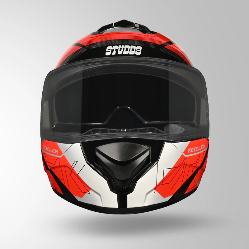 DRIFTER D6 REBELLION DECOR BLACK & RED FRONT VIEW