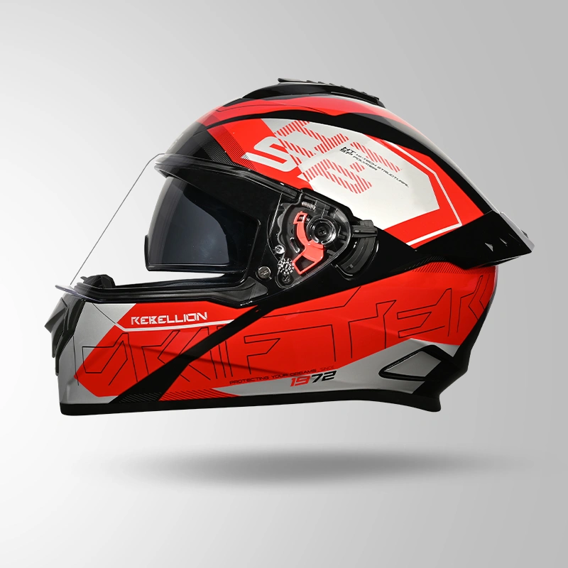 DRIFTER D6 REBELLION DECOR BLACK & RED RIGHT VIEW