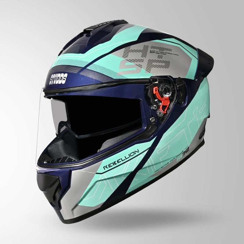 DRIFTER D6 REBELLION DECOR TURQUOISE BLUE & BLUE ISO VIEW