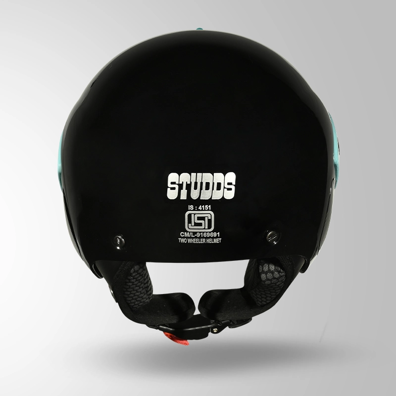 MARSHALL KIDS BLACK WITH PASTEL GREEN SUN PEAK BACK VIEW