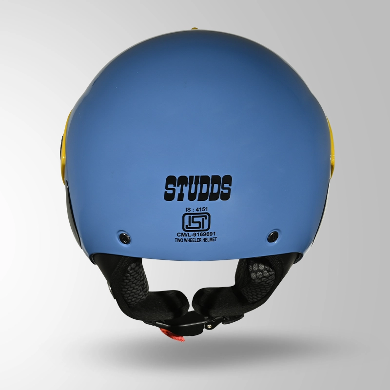 MARSHALL KIDS BLUE WITH YELLOW SUN PEAK BACK VIEW