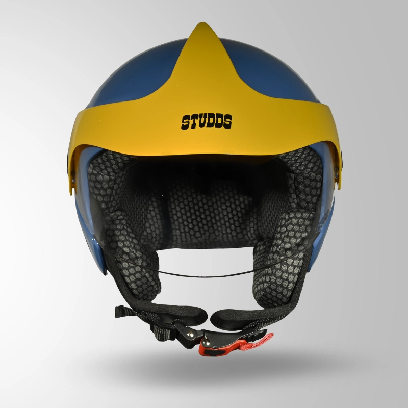 MARSHALL KIDS BLUE WITH YELLOW SUN PEAK FRONT VIEW