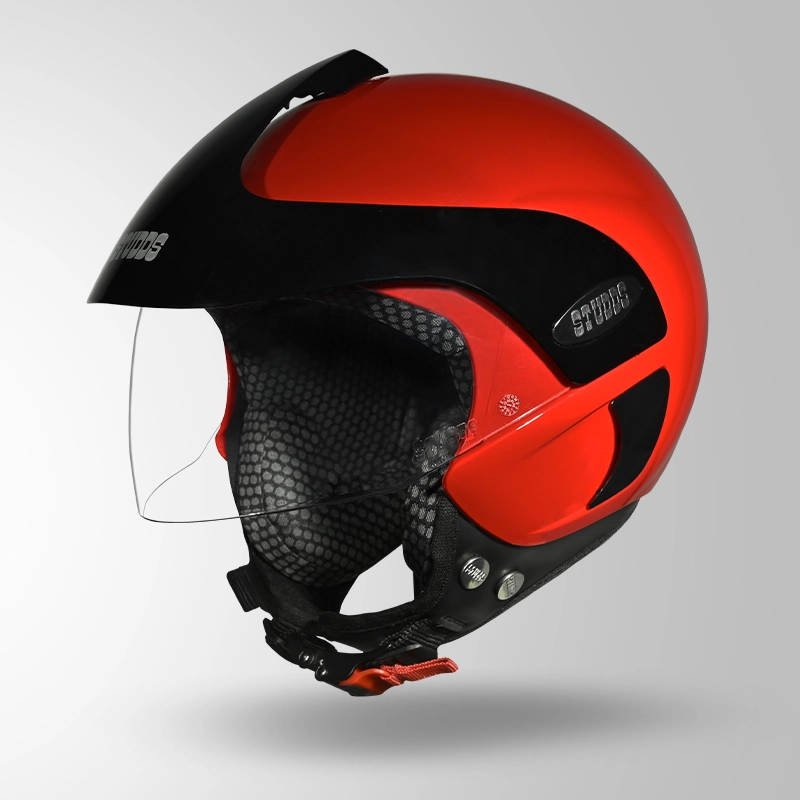 MARSHALL KIDS SPORTS RED WITH BLACK SUN PEAK ISO VIEW