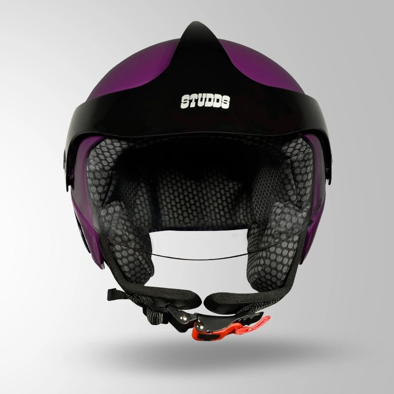 MARSHALL KIDS VIOLET WITH BLACK SUN PEAK FRONT VIEW