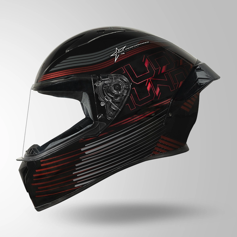 THUNDER D11 DECOR BLACK & LAVA RED (1)