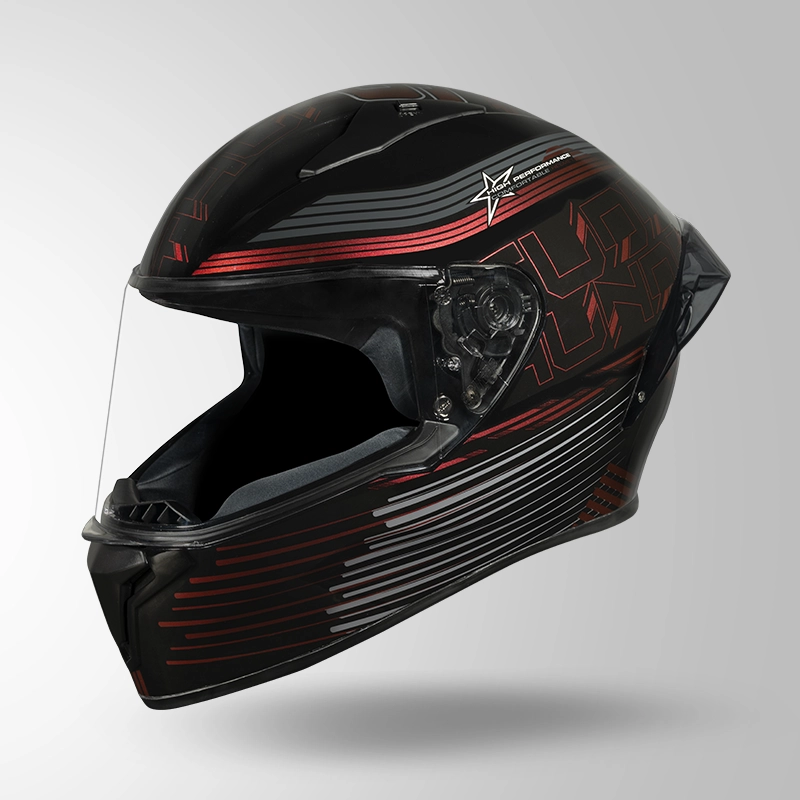 THUNDER D11 DECOR BLACK & LAVA RED (4)
