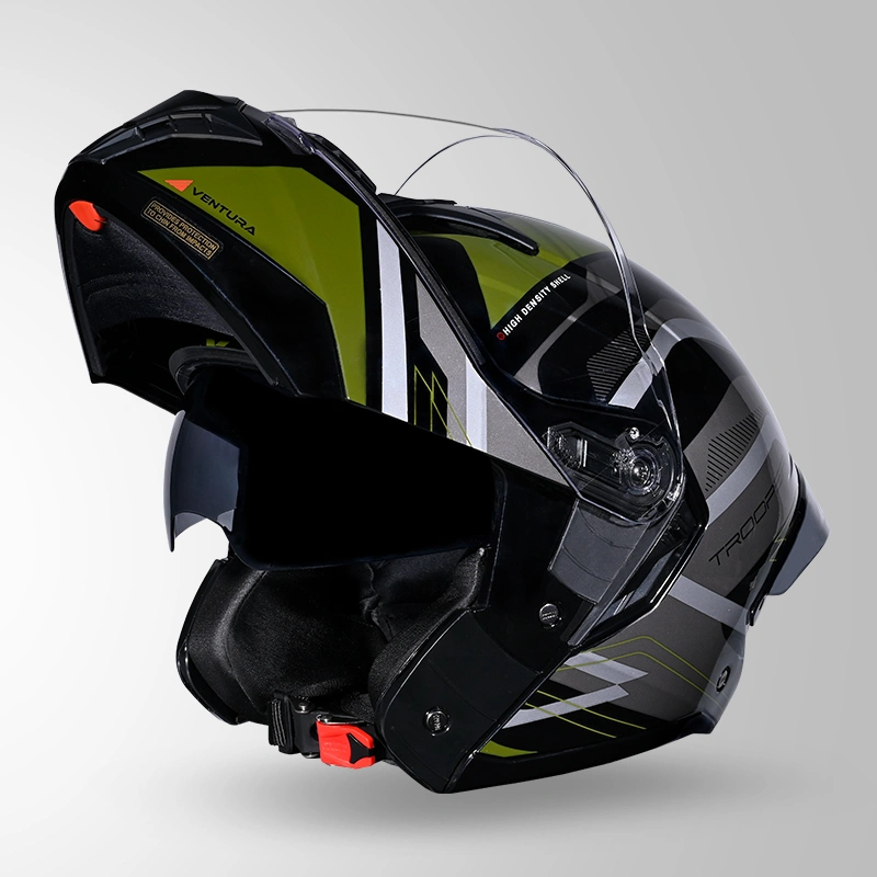 TROOPER D3 VENTURA DECOR BLACK & GREEN OPEN VIEW