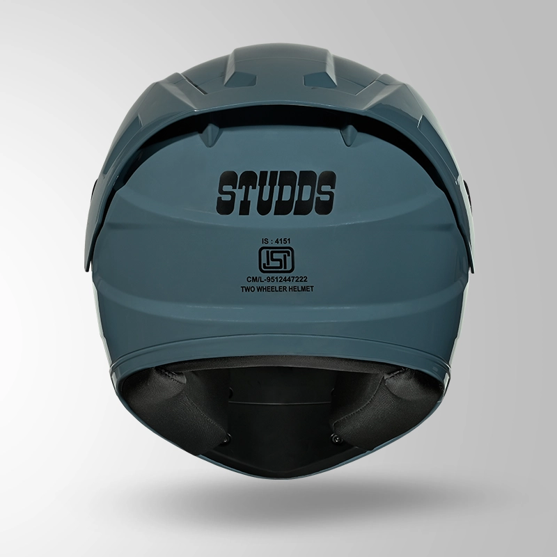 RAIDER SUPER SHARK SKIN BLUE BACK VIEW
