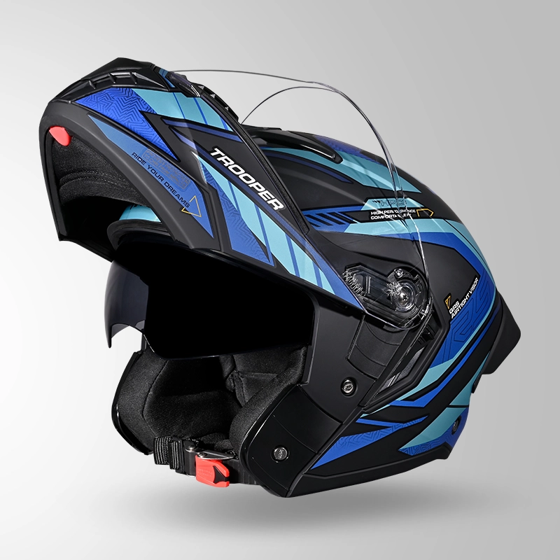 TROOPER D4 MATT BLACK & BLUE (4)
