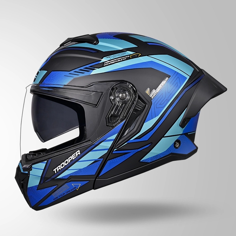 TROOPER D4 MATT BLACK & BLUE (5)