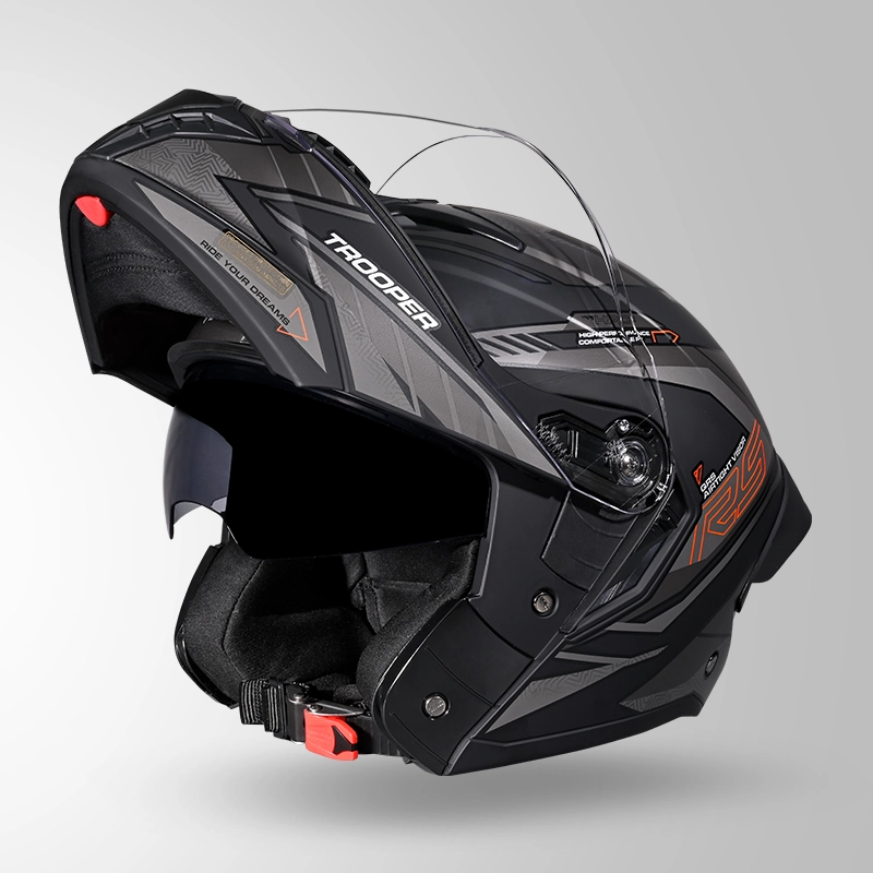 TROOPER D4 MATT BLACK ORANGE & GREY (1)
