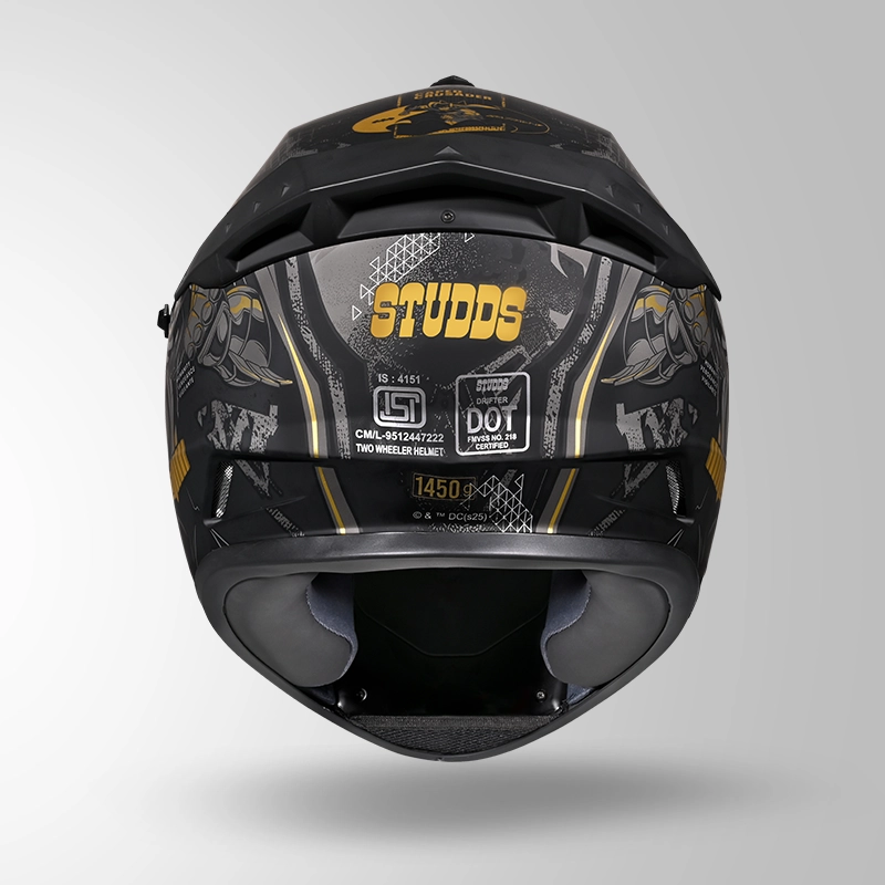 DRIFTER BATMAN MATT BLACK- GOLD & GREY (2)