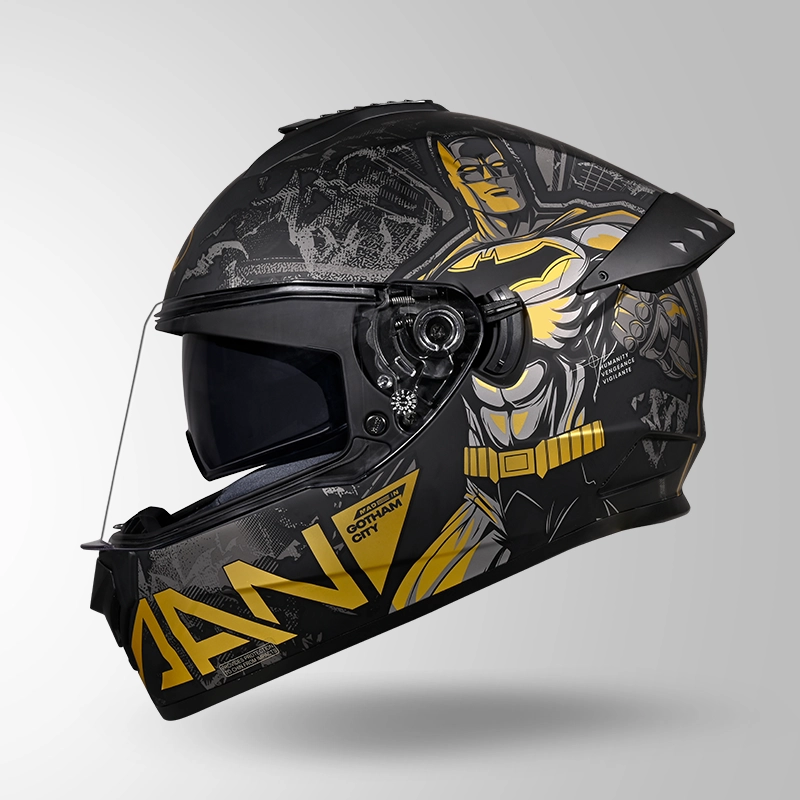 DRIFTER BATMAN MATT BLACK- GOLD & GREY (5)