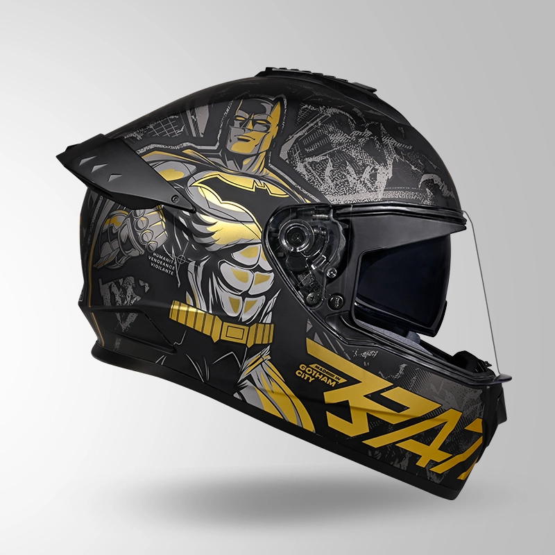 DRIFTER BATMAN MATT BLACK- GOLD & GREY (6)