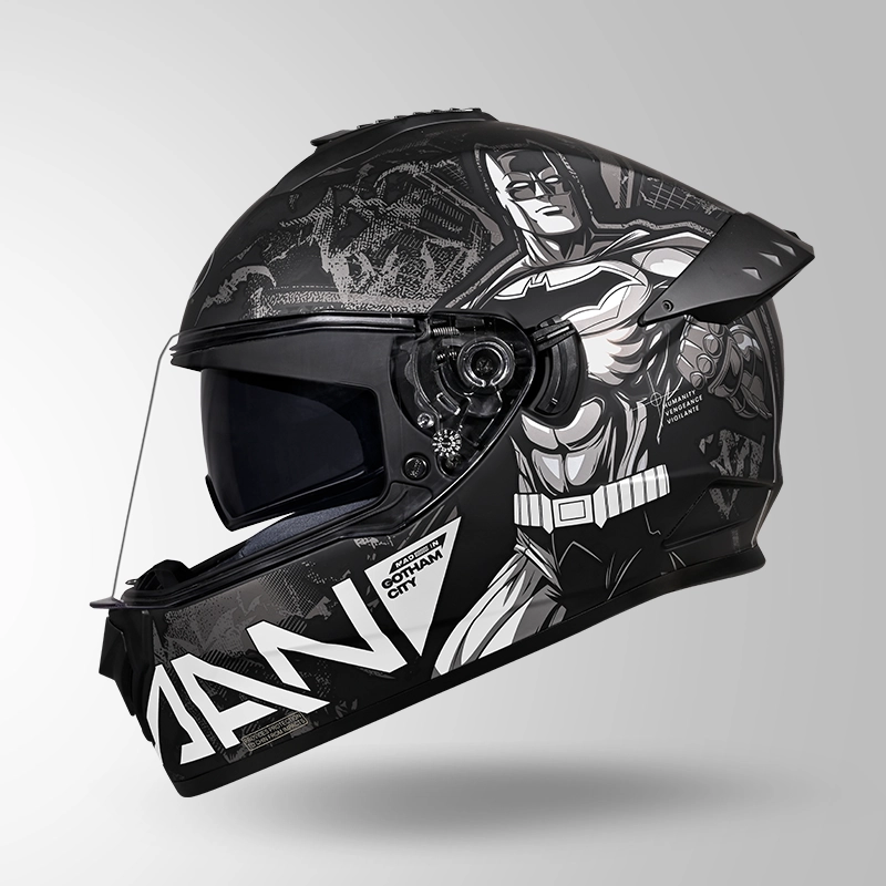 DRIFTER BATMAN MATT BLACK-SILVER & GREY (4)