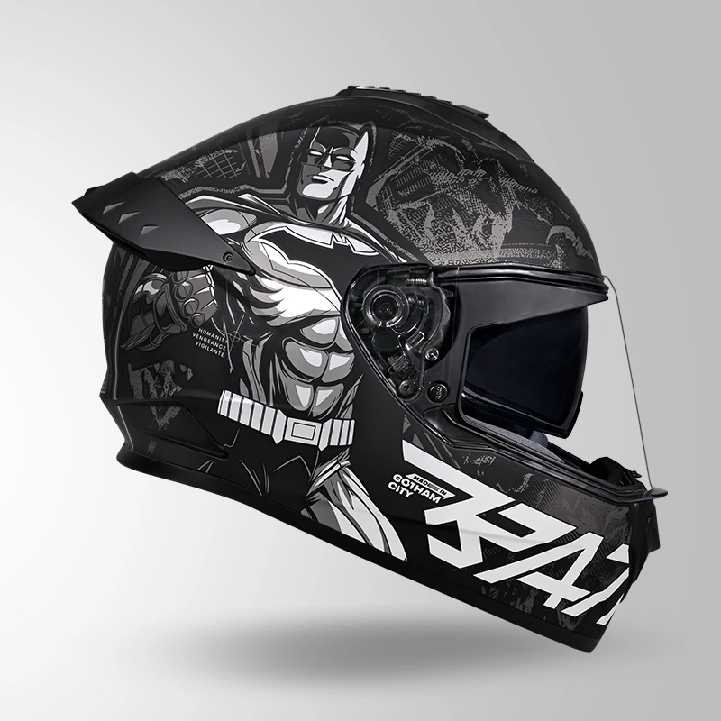 DRIFTER BATMAN MATT BLACK-SILVER & GREY (5)