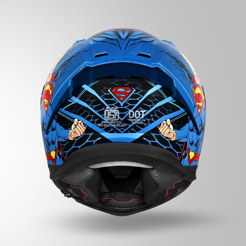 HELIOS SUPERMAN BLUE N1 BACK