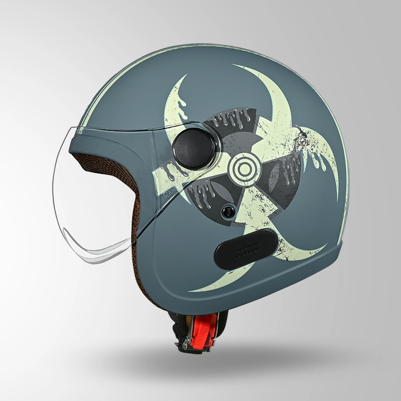 MATT SHARKSKIN BLUE N5 LEFT