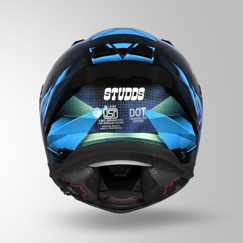 BLACK CHAMELEON BLUE N1 BACK