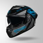 Black & Teal Chrome
