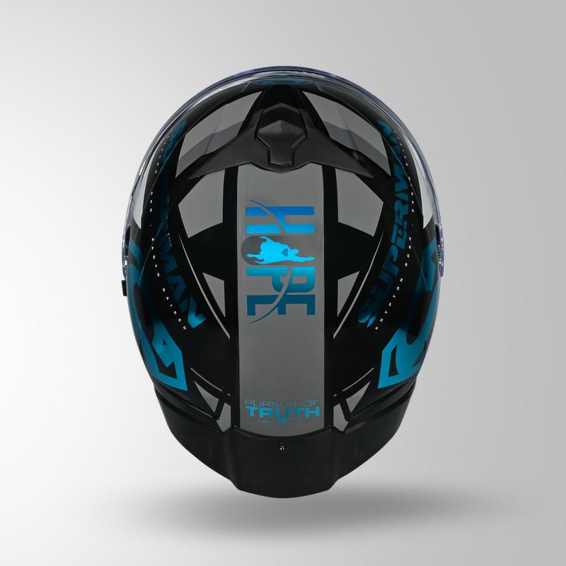 BLACK N1 TEAL FOIL TOP