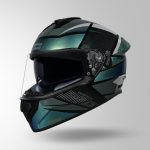 Black & Chameleon Blue