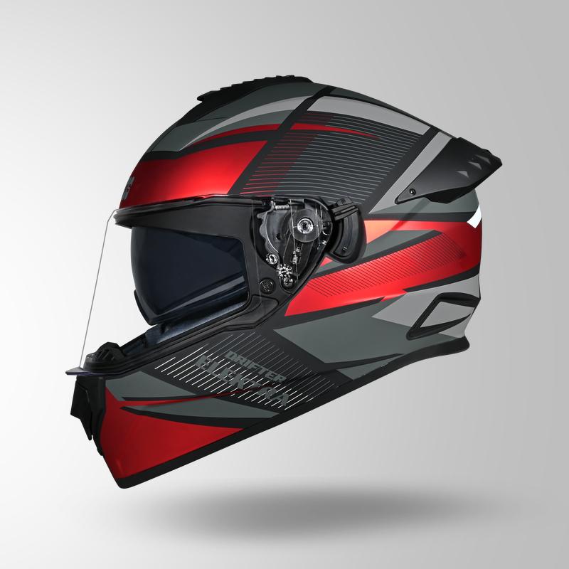 DRIFTER ELEKTRA MATT BLACK RED FOIL N2 LEFT