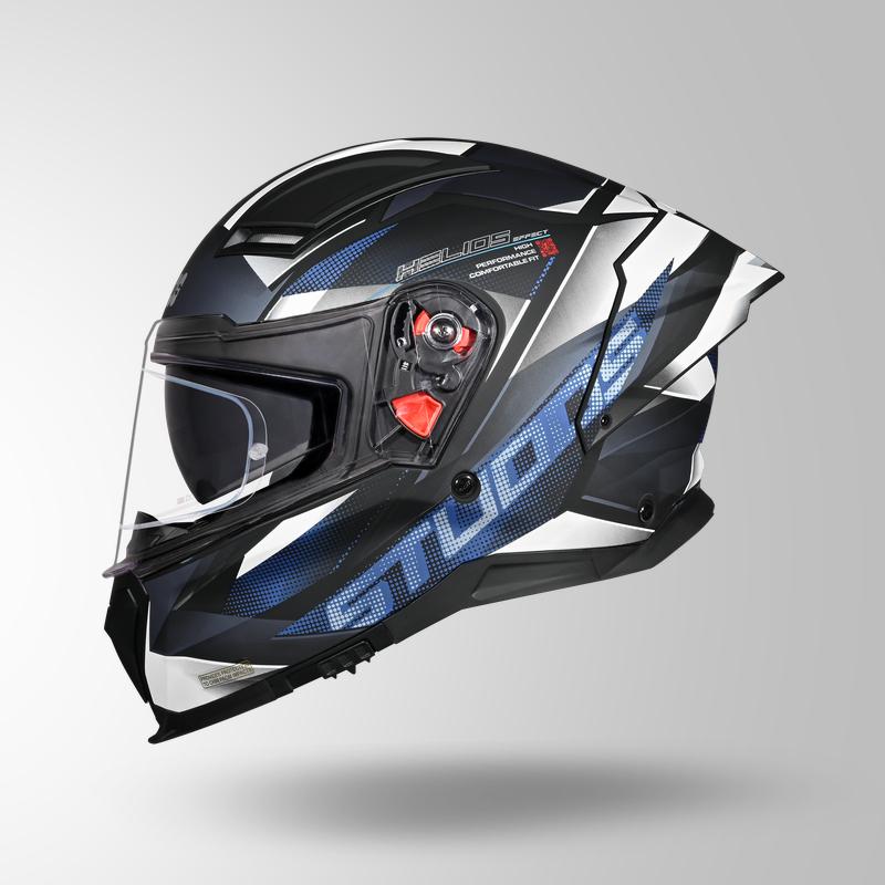 MATT BLACK BLUE N6 LEFT