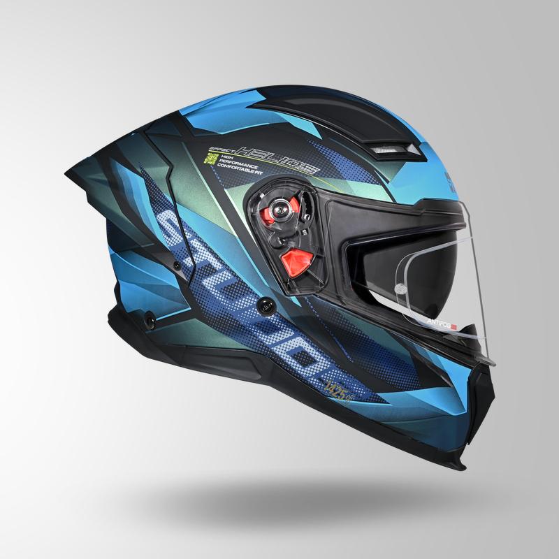 MATT BLACK CHAMELEON BLUE N1 RIGHT