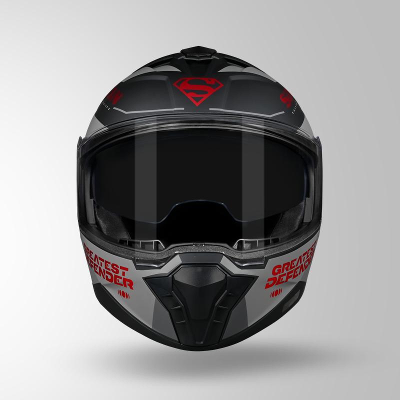 MATT BLACK N2 RED FOIL FRONT