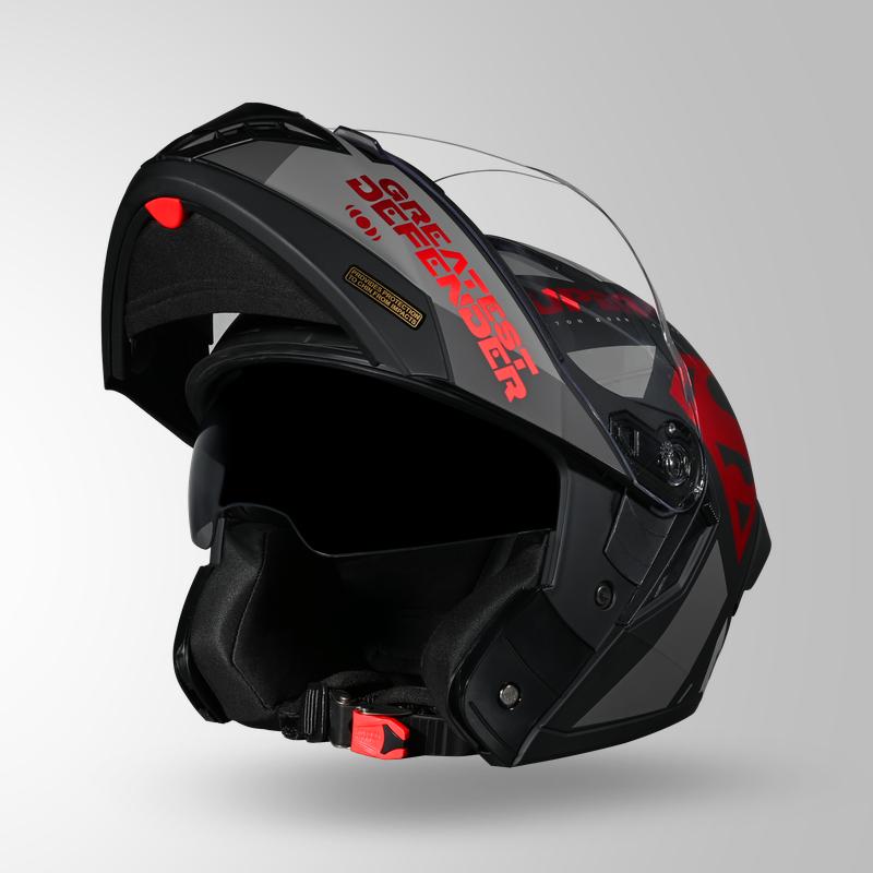 MATT BLACK N2 RED FOIL OPEN ISO