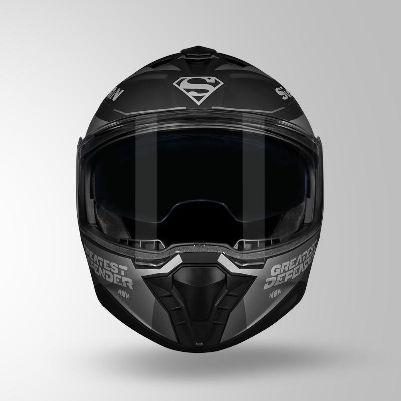 TROOPER LEGACY SHIELD MATT BLACK N4 FRONT