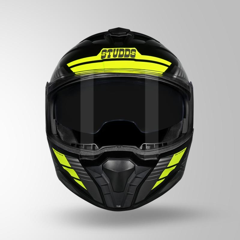 TROOPER TRAIL BLACK-GREYFLUORESCENT YELLOW FRONT
