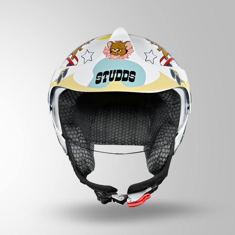 MARSHALL KIDS TOM & JERRY EDITION WHITE-GREY-YELLOW FRONT