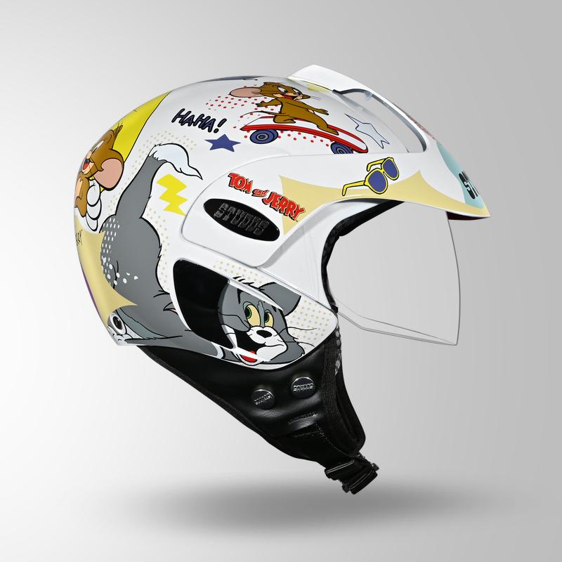 MARSHALL KIDS TOM & JERRY EDITION WHITE-GREY-YELLOW RIGHT