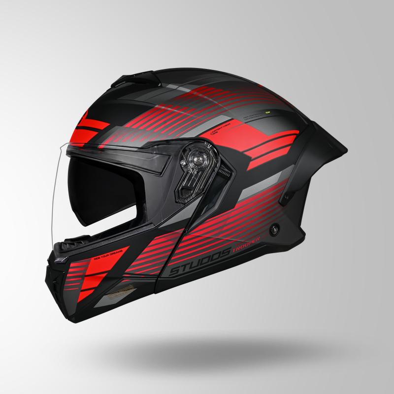 MATT TROOPER TRAIL BLACK-GREY RED LEFT