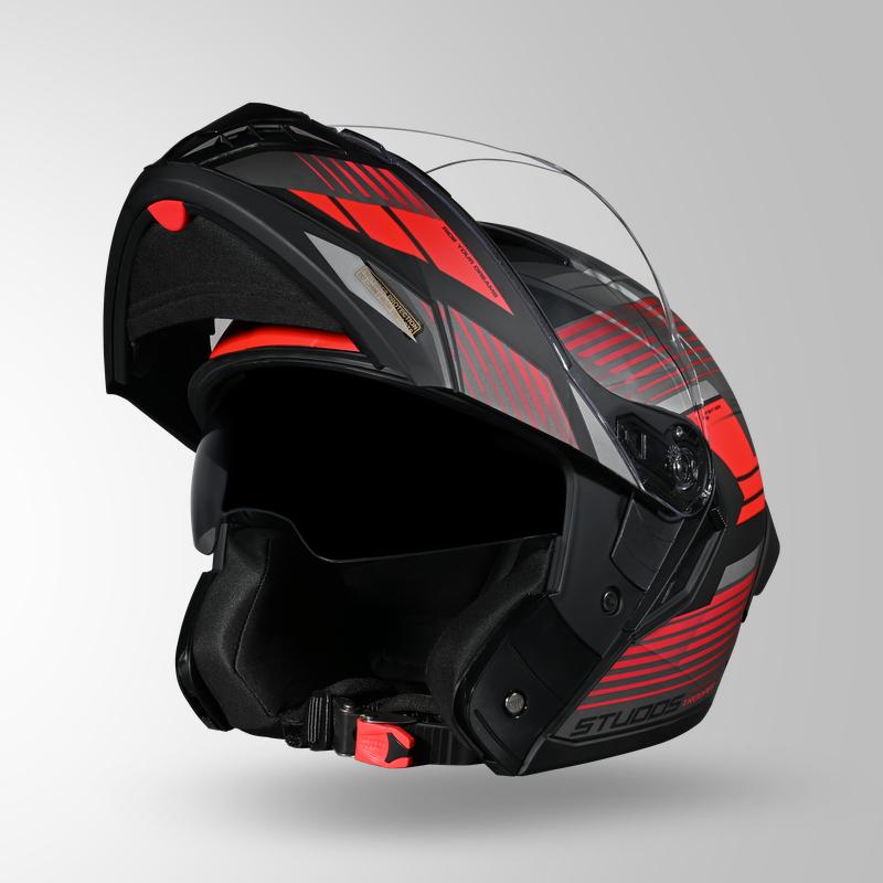 MATT TROOPER TRAIL BLACK-GREY RED OPEN ISO