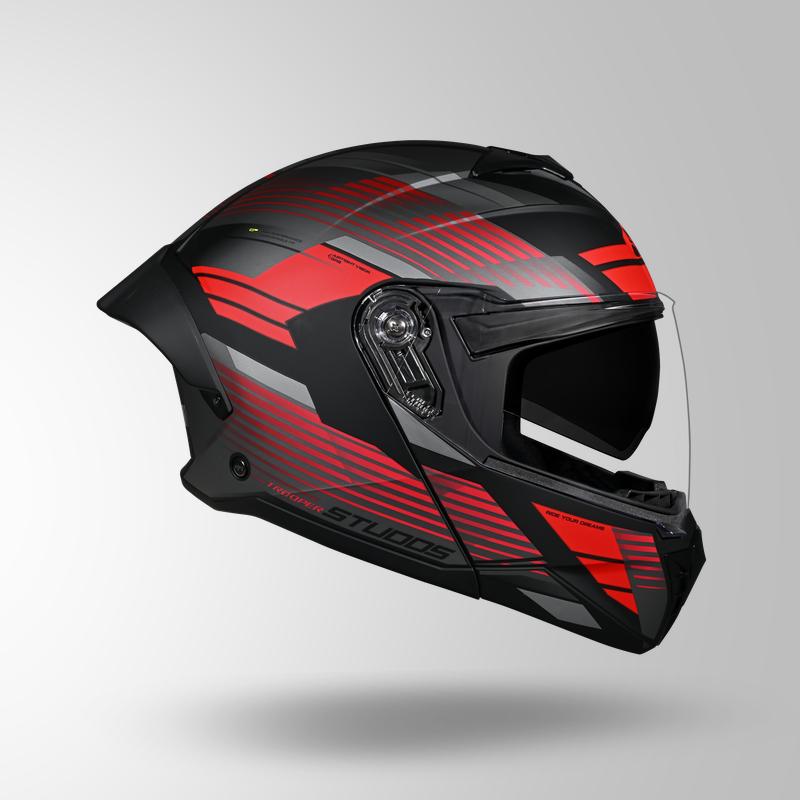 MATT TROOPER TRAIL BLACK-GREY RED RIGHT