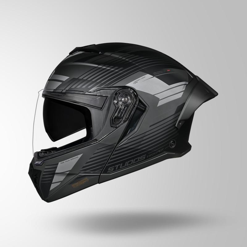 MATT TROOPER TRAIL GREY-BLACK GREY LEFT