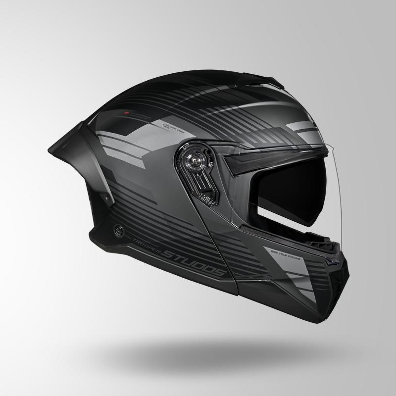 MATT TROOPER TRAIL GREY-BLACK GREY RIGHT