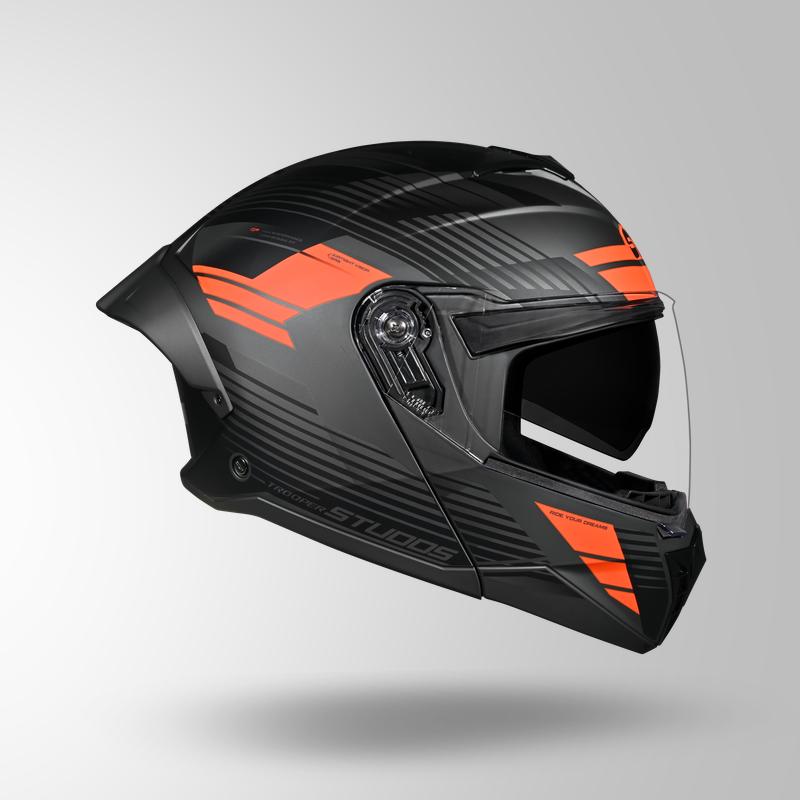 MATT TROOPER TRAIL GREY-BLACK ORANGE RIGHT