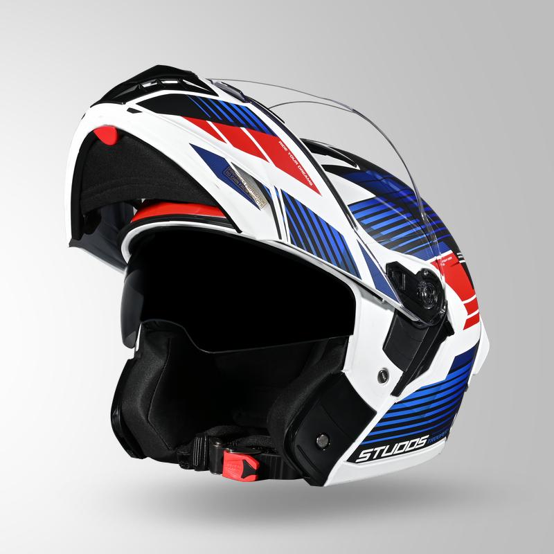 MATT TROOPER TRAIL WHITE-BLUE RED OPEN ISO