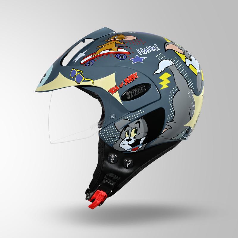 TOM & JERRY EDITION SHARK SKIN-GREY-YELLOW LEFT