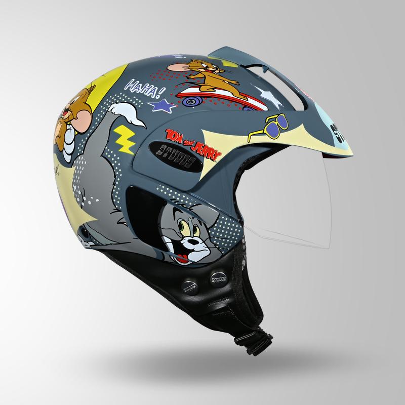 TOM & JERRY EDITION SHARK SKIN-GREY-YELLOW RIGHT