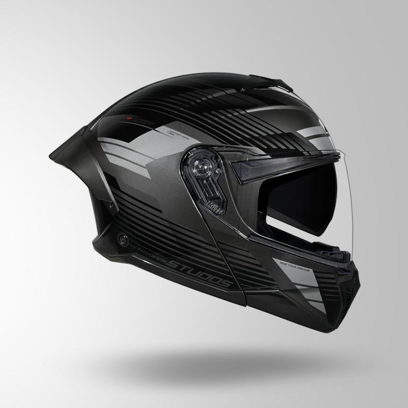 TROOPER TRAIL GREY-BLACK GREY RIGHT