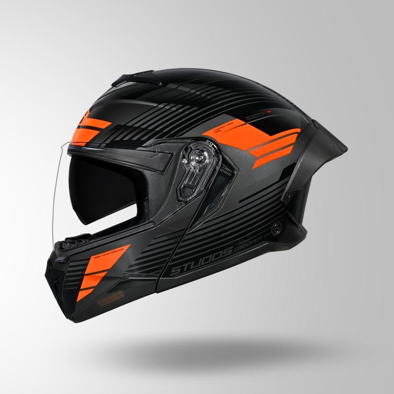 TROOPER TRAIL GREY-BLACK ORANGE LEFT