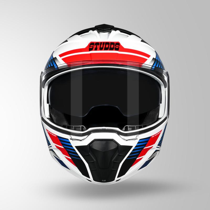 TROOPER TRAIL WHITE-BLUE RED FRONT